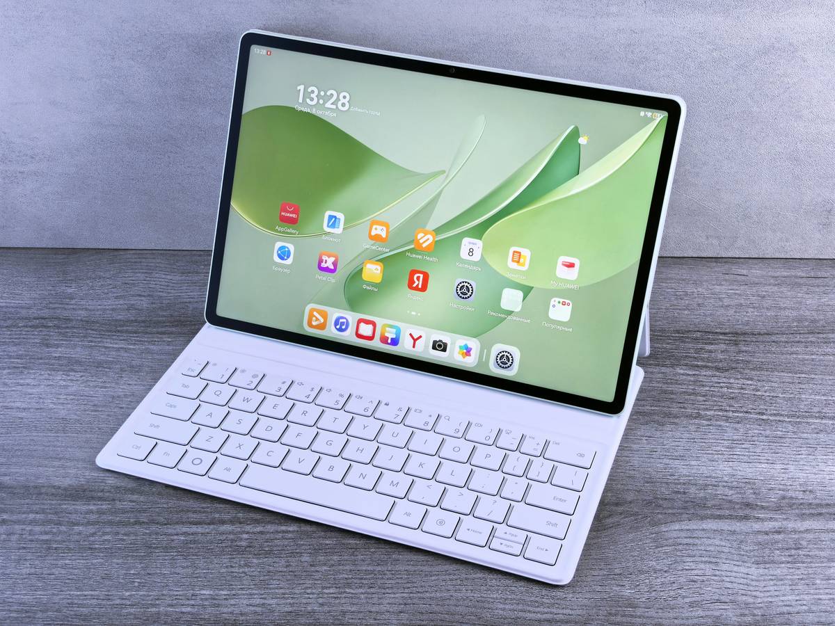 Before-and-after image showing messy desk turning into organized workspace with digital tools.